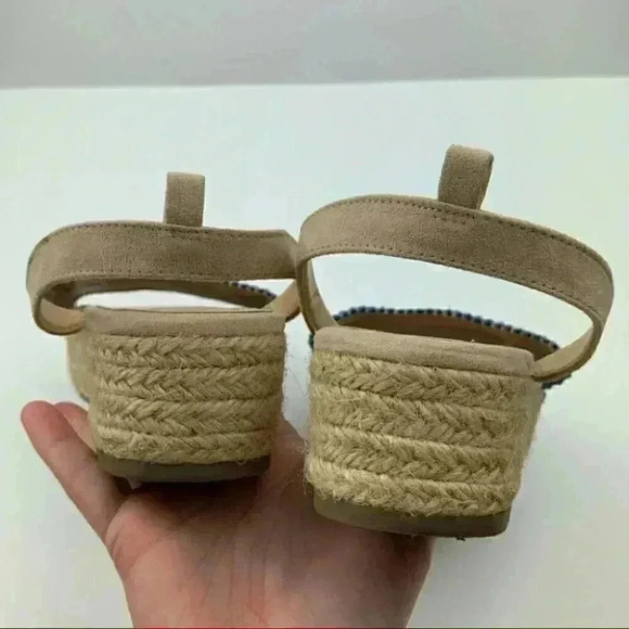 Kaari Blue Jessie Espadrille sandal 9 flatforms - Picture 7 of 11